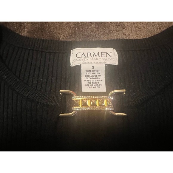 Carmen Marc Valvo Sweater - Picture 3 of 4